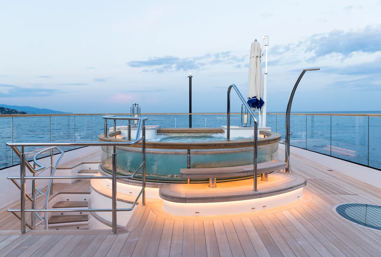 CORAL OCEAN YACHT FOR CHARTER – JACUZZI