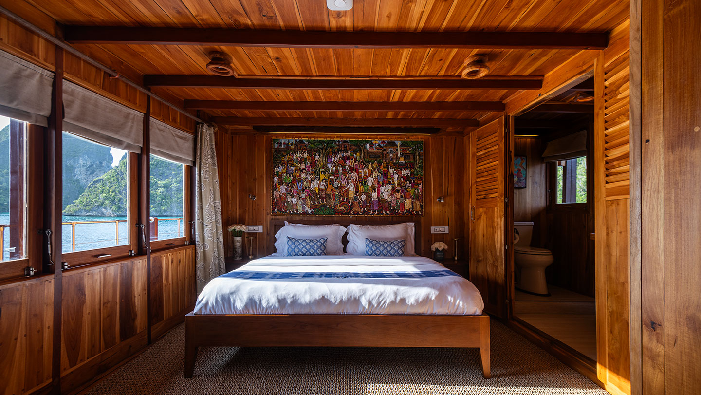 sequoia yacht charter accommodation