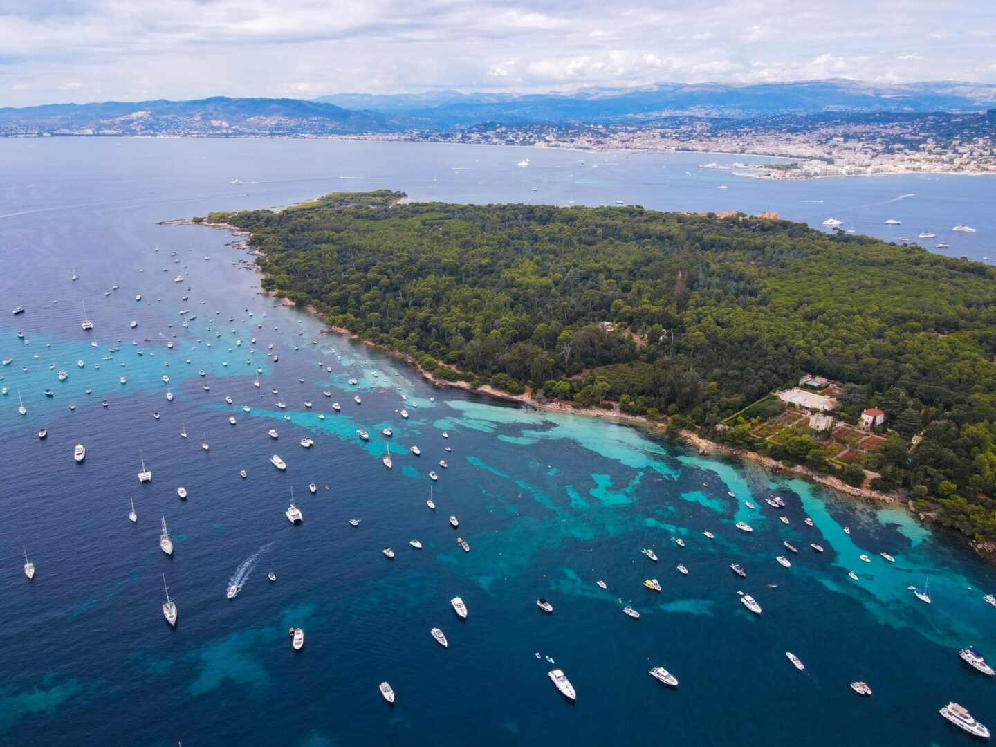 South of France yacht charter Île Sainte-Marguerite and Île Saint-Honorat