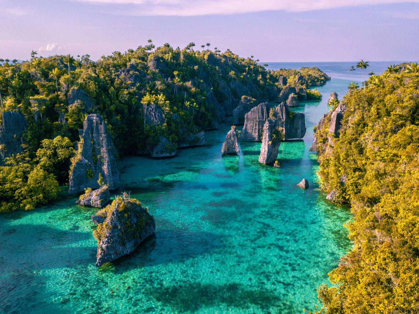 Misool luxury yacht charter Indonesia