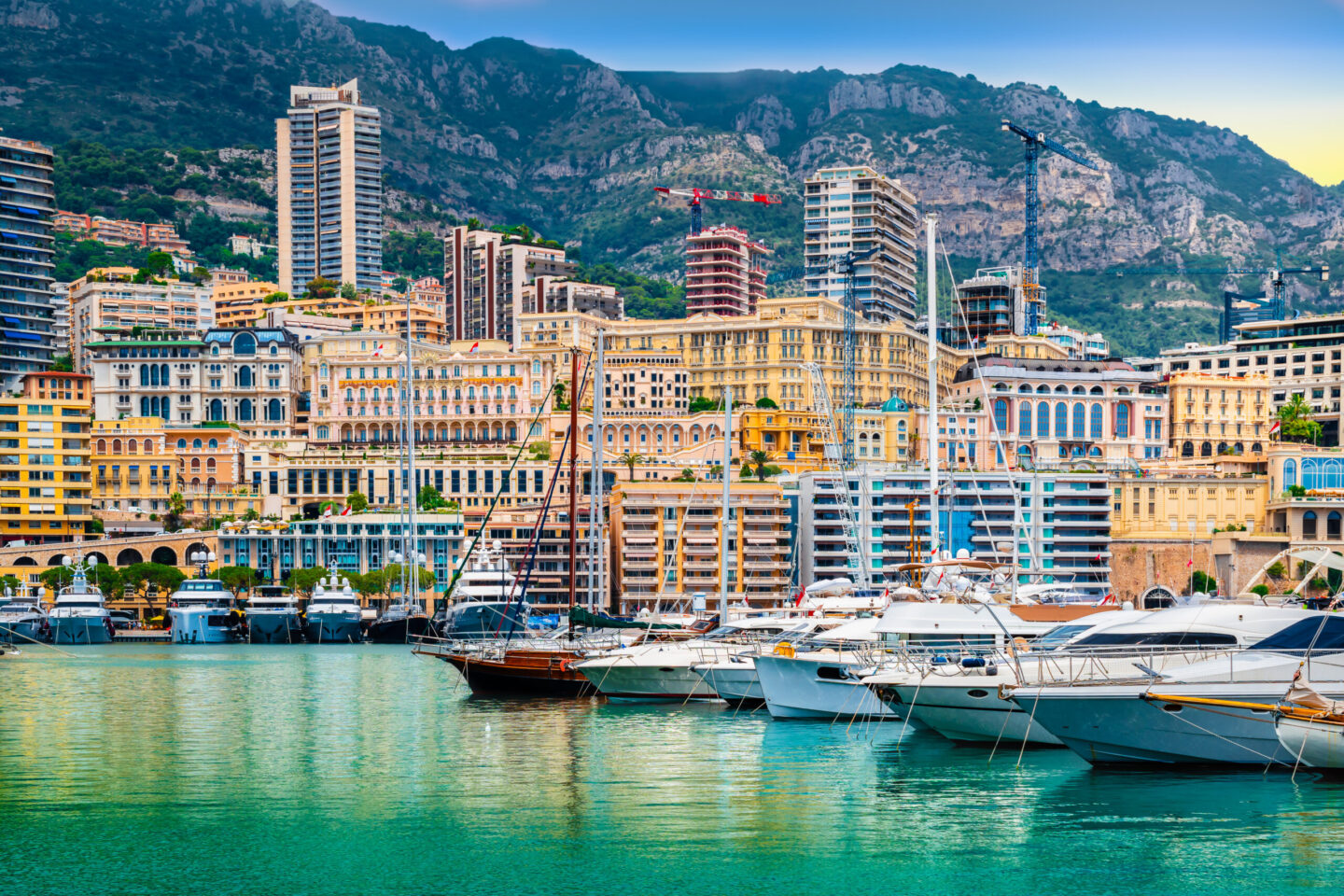 Charter yacht directory Monaco Port Hercule