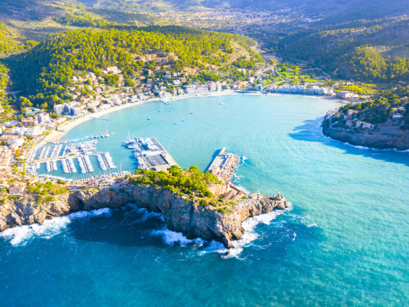 Beautiful,Harbour,Of,Port,De,Soller,,Mallorca,,Spain