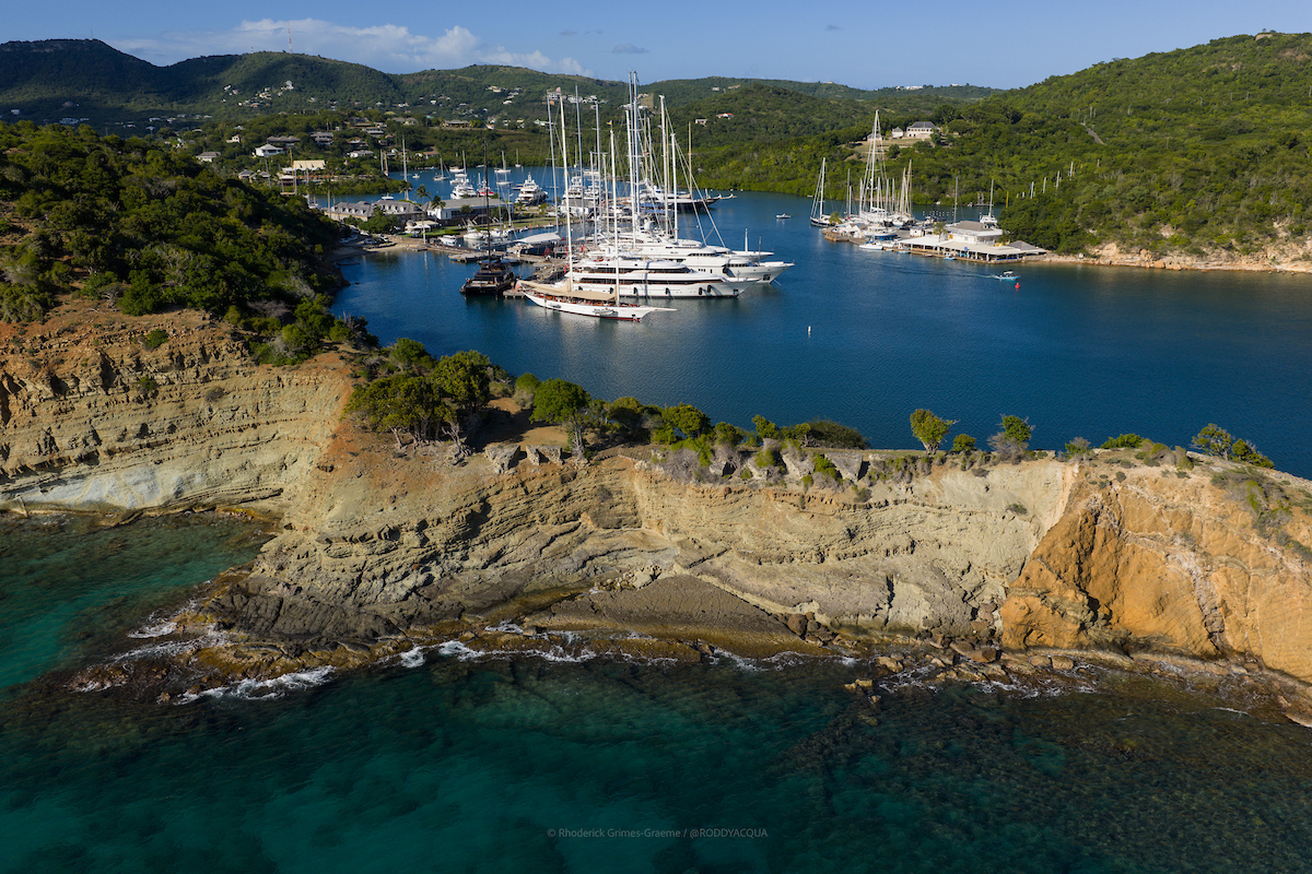 Luxury yacht event antigua charter show caribbean