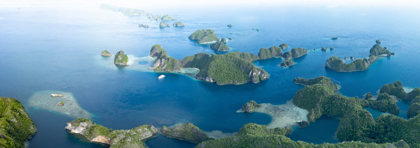 Indonesia yacht charter Sorong destination shot