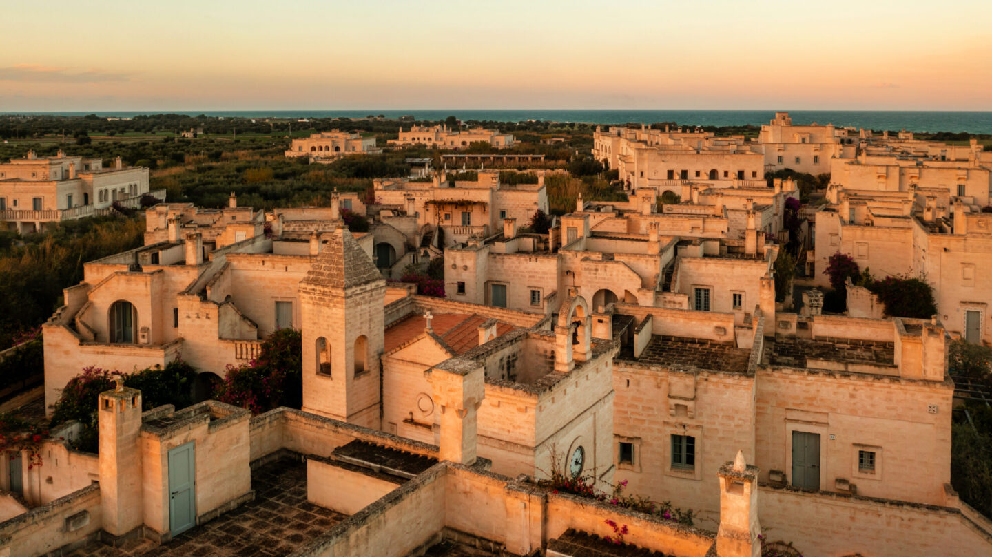 Overhead shot Borgo Egnazia