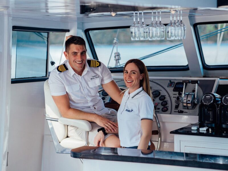 who's who on a yacht charter