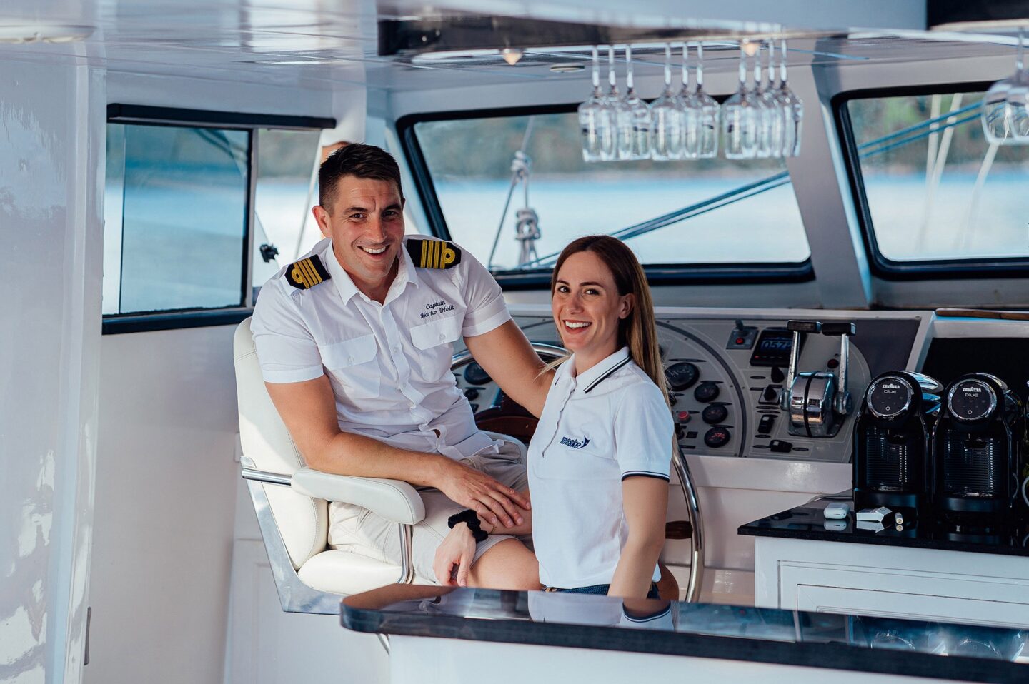 who's who on a yacht charter