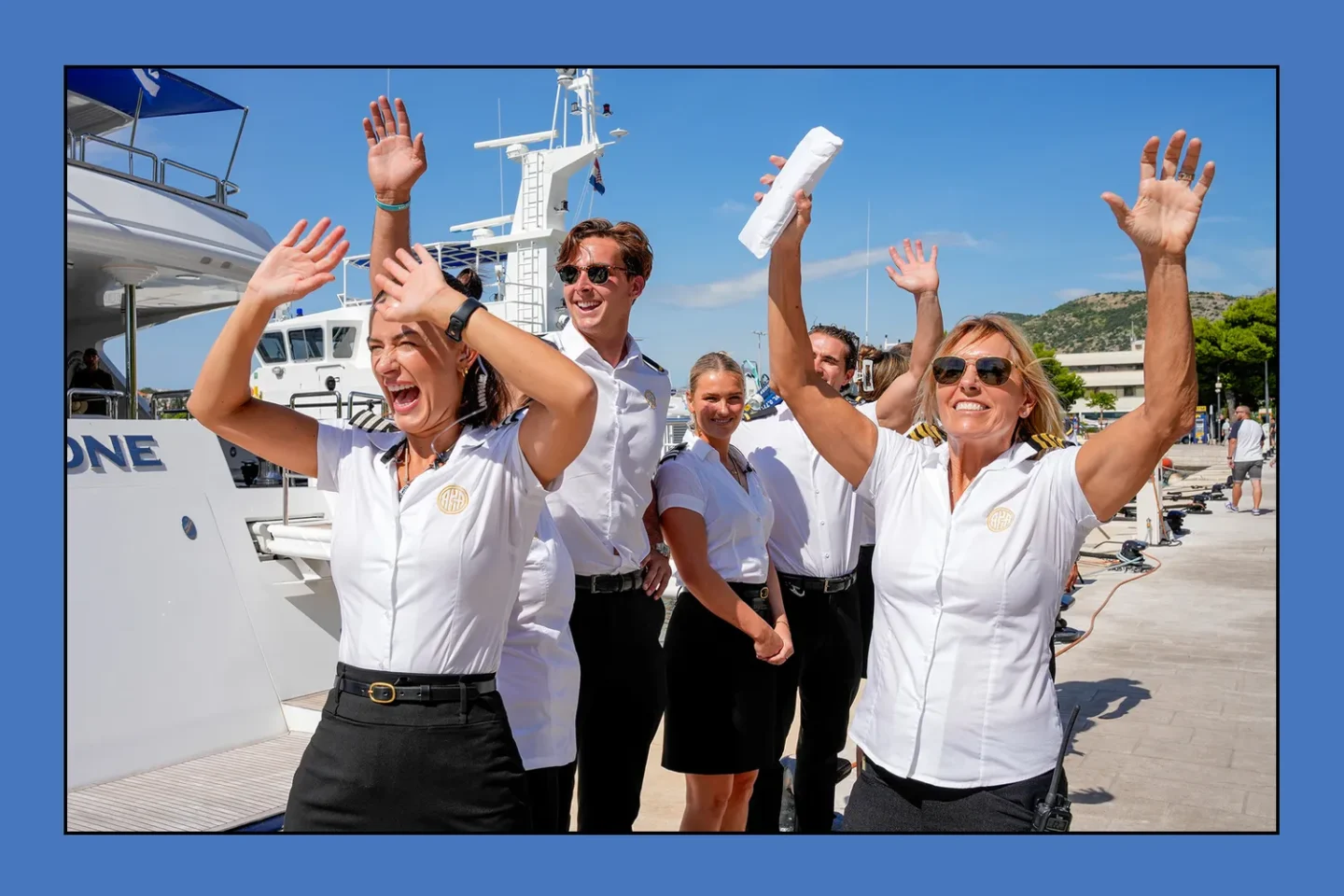 Below Deck Mediterranean Season 11 Crew and Captain Sandy