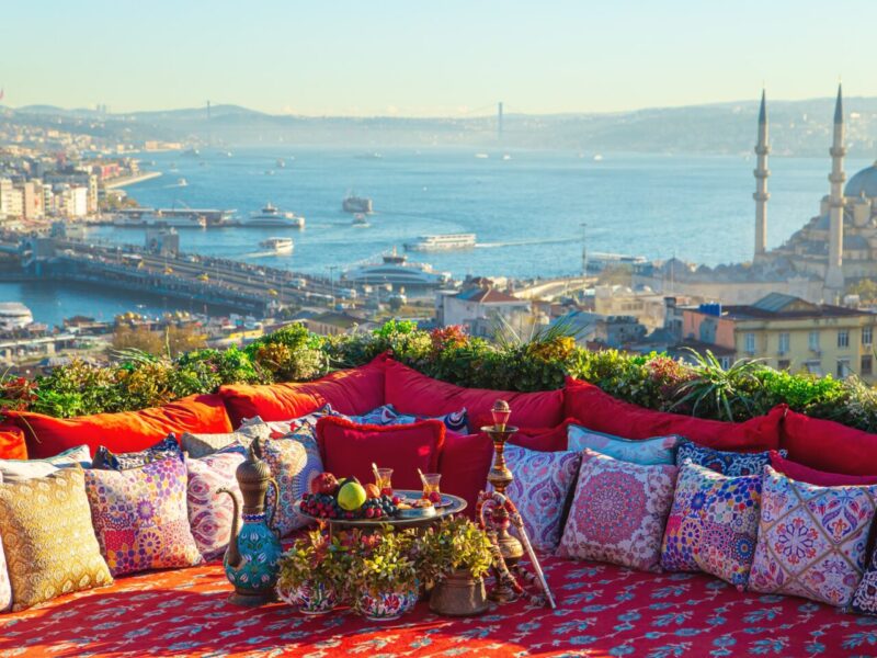 Magnificent,Panoramic,Views,Of,The,Bosphorus,And,The,Historic,Center